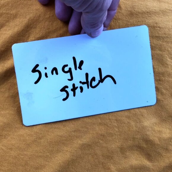 Fruit Of The Loom Mens Jones High Alumni T-Shirt XXXL Yellow Short Sleeve Casual - Picture 8 of 12